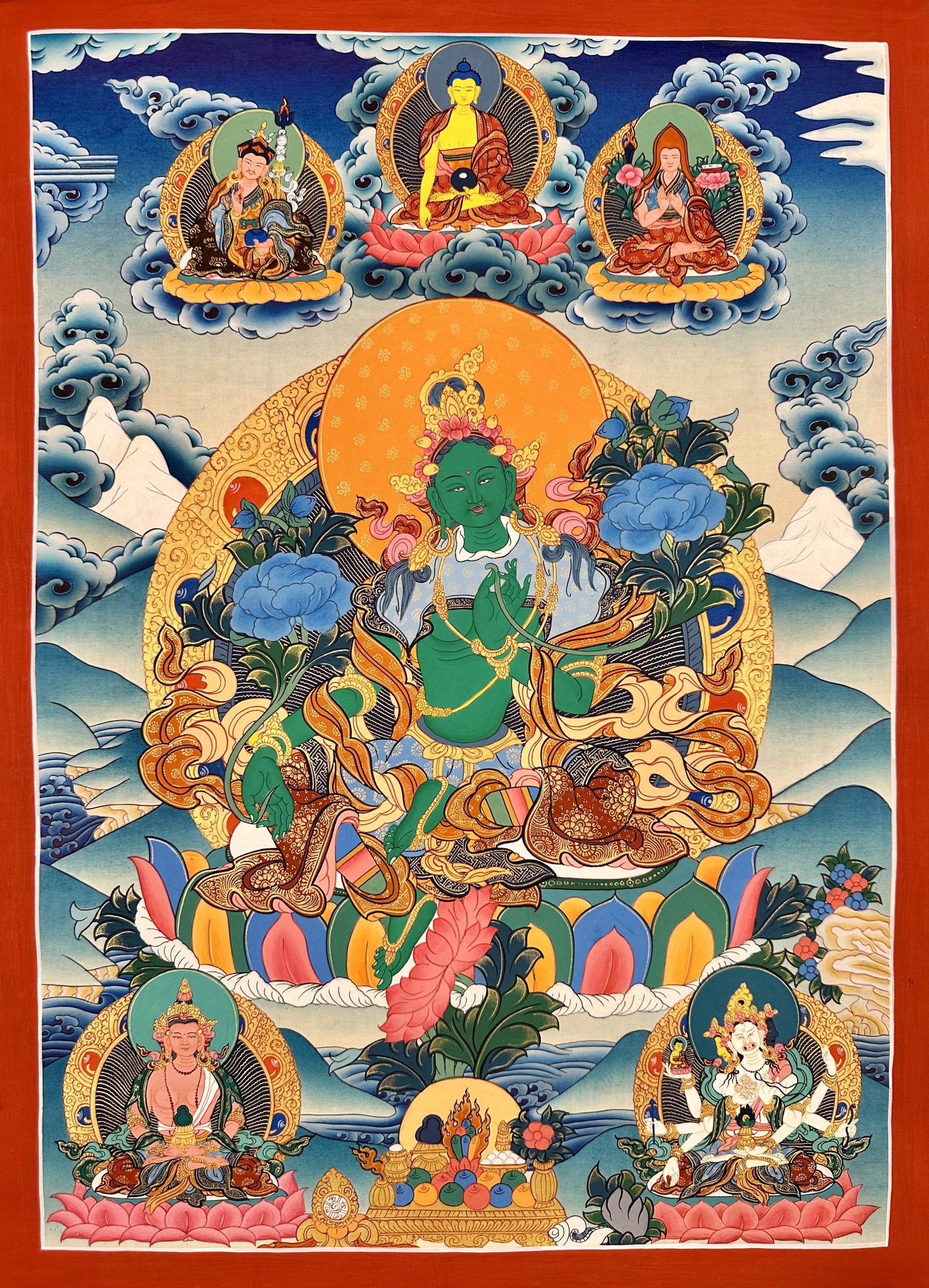 MH-13098 Green Tara - Image 1